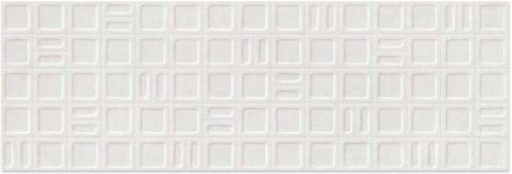 Gravel square white 40x120