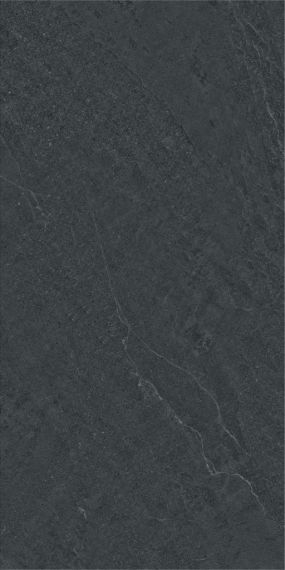 Ground Black Rect Matt 60x120