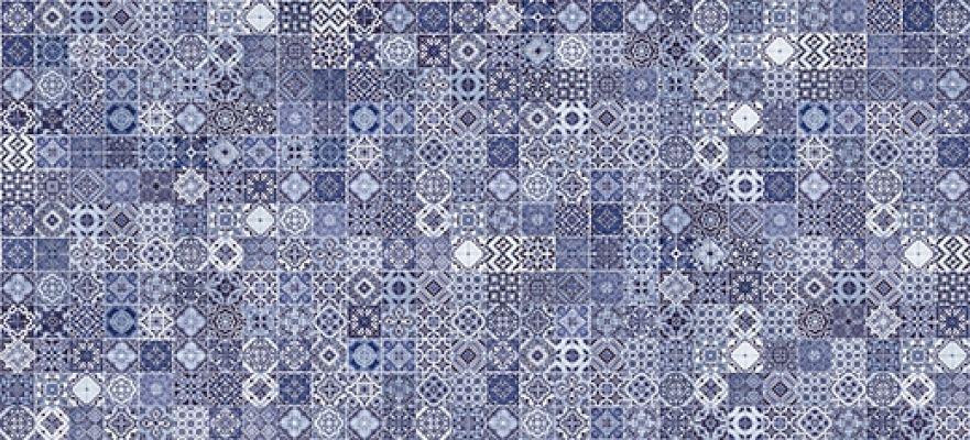 HAG041D Hammam рельеф голубой 20x44