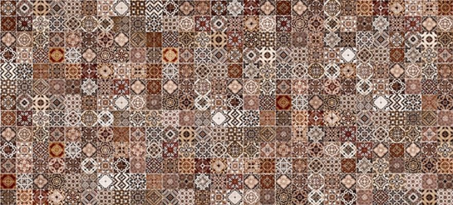 HAG111D Hammam рельеф коричневый 20x44