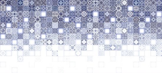 HAG451D Hammam рельеф многоцветный 20x44