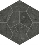 HCYP Мозаика Nyra Charcoal Favus 30х26