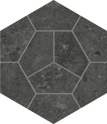 HCYP Мозаика Nyra Charcoal Favus 30х26