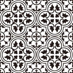 Hampton Black Pre 45x45