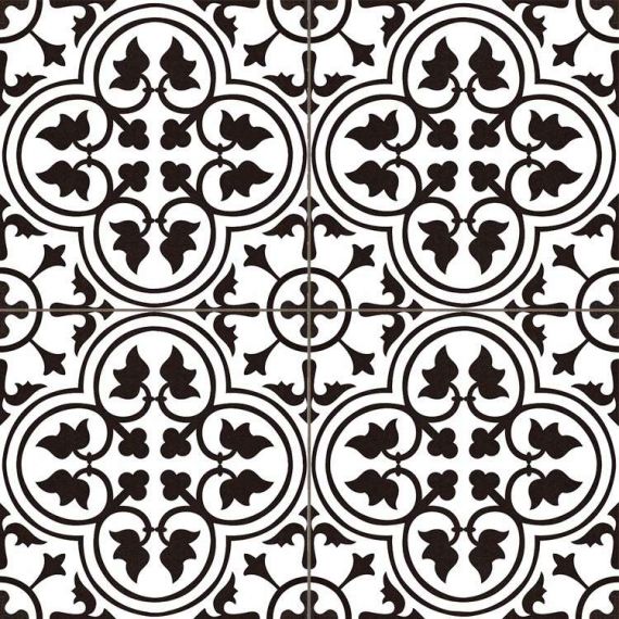 Hampton Black Pre 45x45