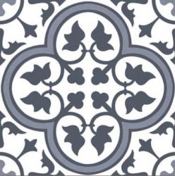 Hampton Blue Pre-Cut 45x45