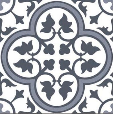 Hampton Blue Pre-Cut 45x45