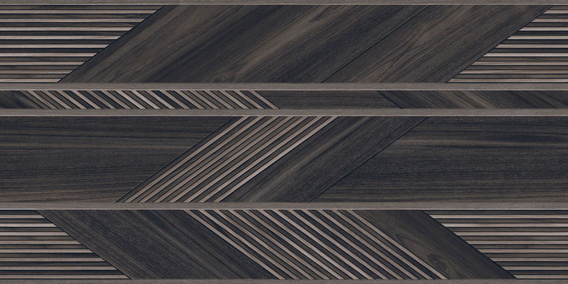 Hazzel Wood Black Matt 60x120