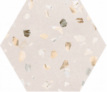Hex.Doria Bianco 25.8x29
