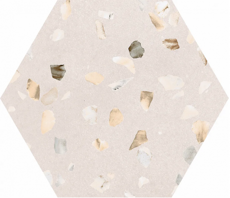 Hex.Doria Bianco 25.8x29