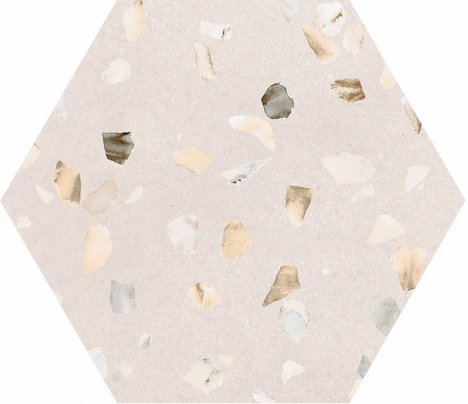 Hex.Doria Bianco 25.8x29