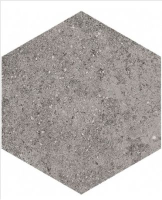 Hexagon Soft Anthracite 23x26