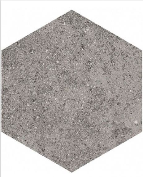 Hexagon Soft Anthracite 23x26