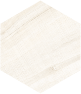 Hexagono Gamma Blanco 23x26.6