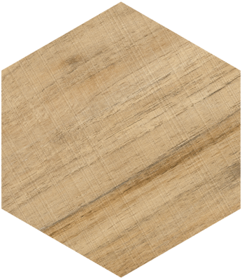 Hexagono Gamma Miel 23x26.6