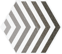 Hexagono Lacroix Gris 23x26,6