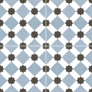 Howard Blue Pre-cut Satin 45,2x45,2