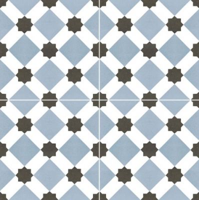 Howard Blue Pre-cut Satin 45х45