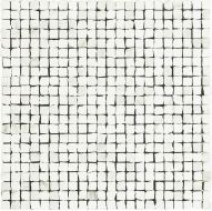 IMP001L Mosaico Spacco Lapp. Statuario 30Х30