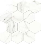IMP003L Esagona Lapp. Statuario 29,1x25,2