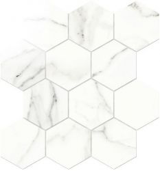 IMP003L Esagona Lapp. Statuario 29,1x25,2