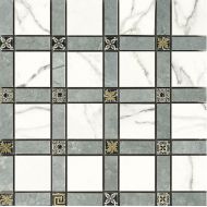 IMP009L Cassettone Lapp. Statuario 30x30