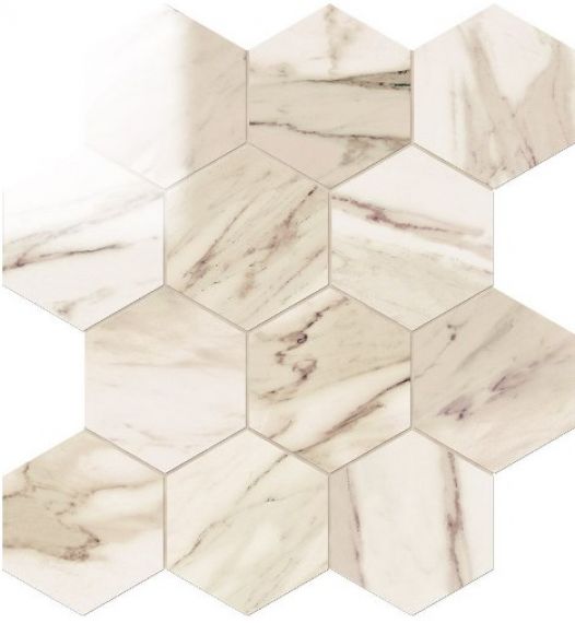 IMP333L Esagona Lapp. Calacatta Beige 29,1x25,2