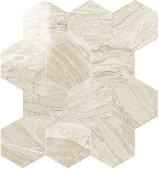 IMP443L Esagona Lapp. Crema 29,1x25,2