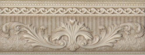 Ivory Ducale Cenefa 10x25,1