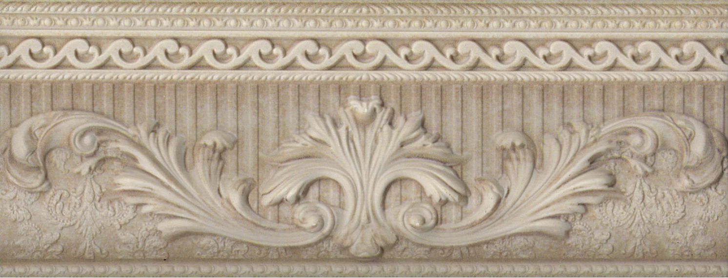 Ivory Ducale Cenefa 10x25,1