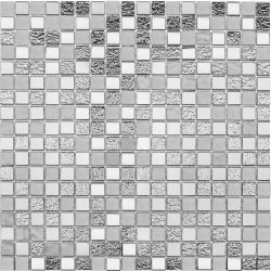JMG21500 Мозаика Silver стекло 1,5x1,5 300X300X3.8