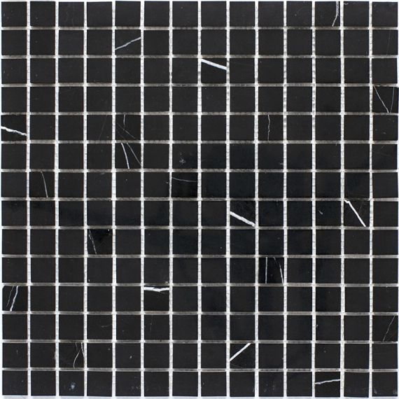 JMST034 Мозаика Black Polished 30.5X30.5