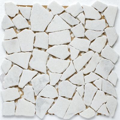 JMST040 Мозаика Split White Matt 30.5X30.5