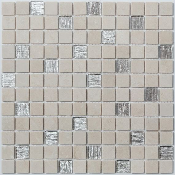 K-755 Мозаика камень матовый (2.3*2.3*4) 29.8*29.8