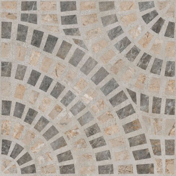 K949793LPR01VTE0 Marble-Beton Декор Круговой Темный 60x60