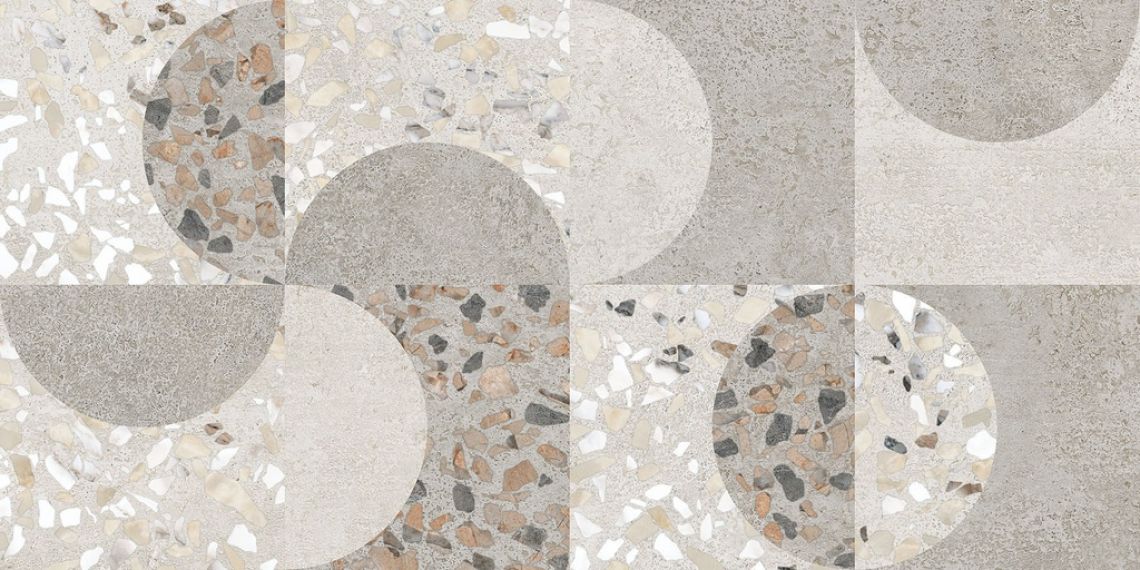K949799LPR01VTE0 Beton-Terrazzo Декор Геометрический 30x60
