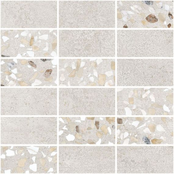 K9498928LPR1VTE0 Beton-Terrazzo Мозаичный микс Светлый 30х30