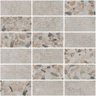 K9498938LPR1VTE0 Beton-Terrazzo Мозаичный микс Темный 30х30
