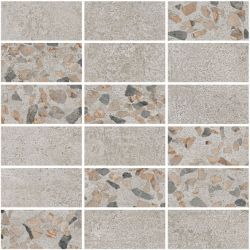 K9498938LPR1VTE0 Beton-Terrazzo Мозаичный микс Темный 30х30