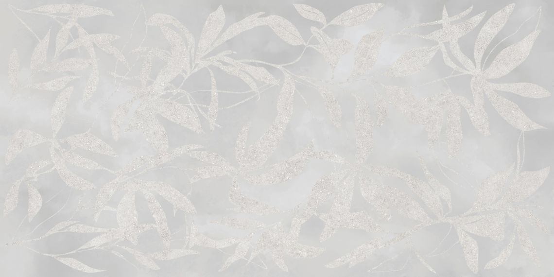 K958008R0001VTER Керамогранит ArtWall Цветы Серый Матовый Ректификат 60x120