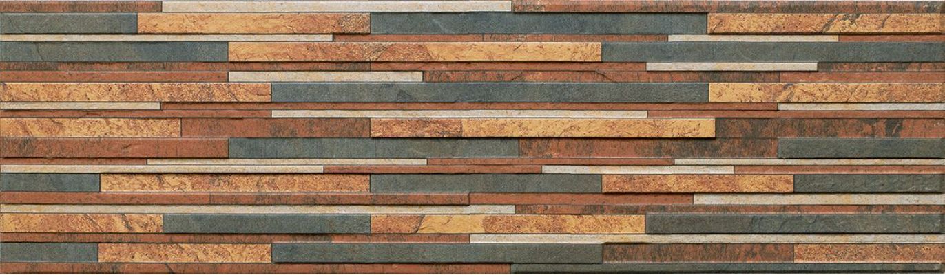 Kamien Zebrina Rust структурная 600x175x9