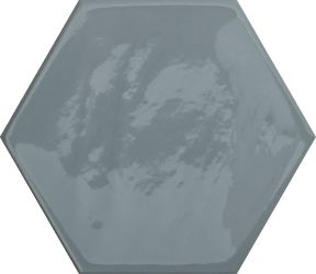 Kane Hexagon Grey 16x18
