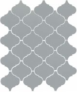 Kerama Marazzi 65012 Плитка Арабески глянцевый серый 26x30