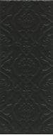 Kerama Marazzi 7230 Плитка Альвао структура черный матовый 20х50