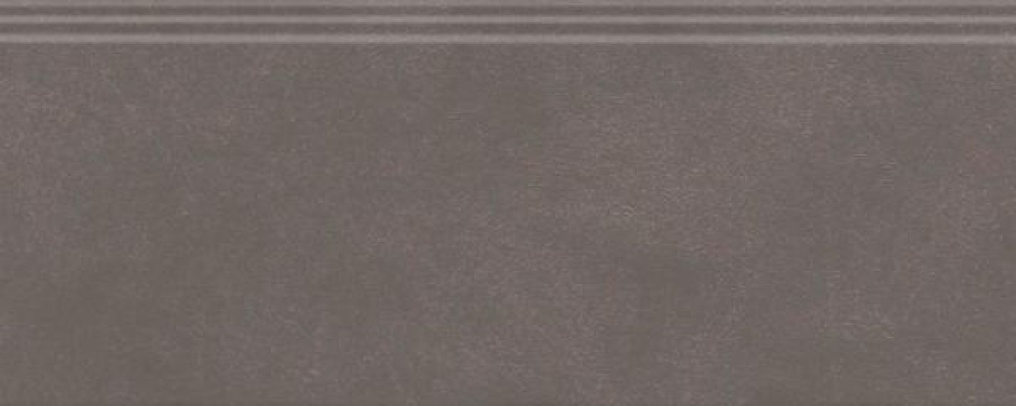 Kerama Marazzi FMF018R Плитка Плинтус Чементо коричневый тёмный матовый обрезной 30x12