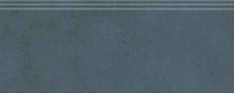 Kerama Marazzi FMF019R Плитка Плинтус Чементо синий тёмный матовый обрезной 30x12