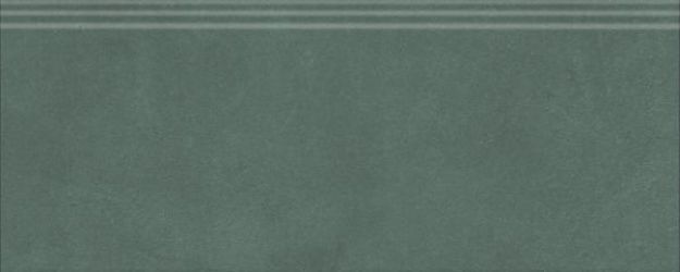 Kerama Marazzi FMF021R Плитка Плинтус Чементо зелёный матовый обрезной 30x12