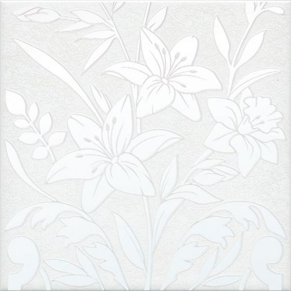 Kerama Marazzi HGD/A567/5155 Плитка Барберино 3 белый глянцевый 20x20