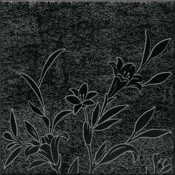 Kerama Marazzi HGD/B569/5292 Плитка Барберино 5 чёрный глянцевый 20x20