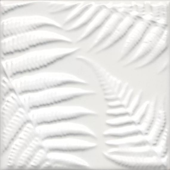 Kerama Marazzi KMD2SFD001BN Плитка Декор Агдаль 3 белый матовый структура 15x15x0,9